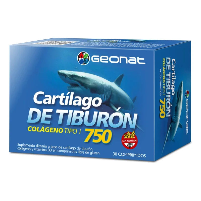 Geonat Cartilago De Tiburon X 30 Comp. Sabor No Sin Sabor