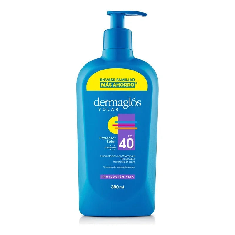 Protector Solar Dermaglós Fps40 Emulsión X380ml