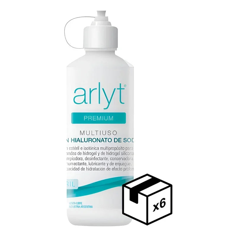 Pack 6 Arlyt Premium Solución Multipropósito Estéril 360ml