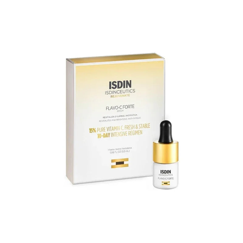 Isdin Isdinceutics Serum Flavo C Forte Vitamina C 1u 5,3ml Momento De Aplicación Día/noche Tipo De Piel Todo Tipo De Piel