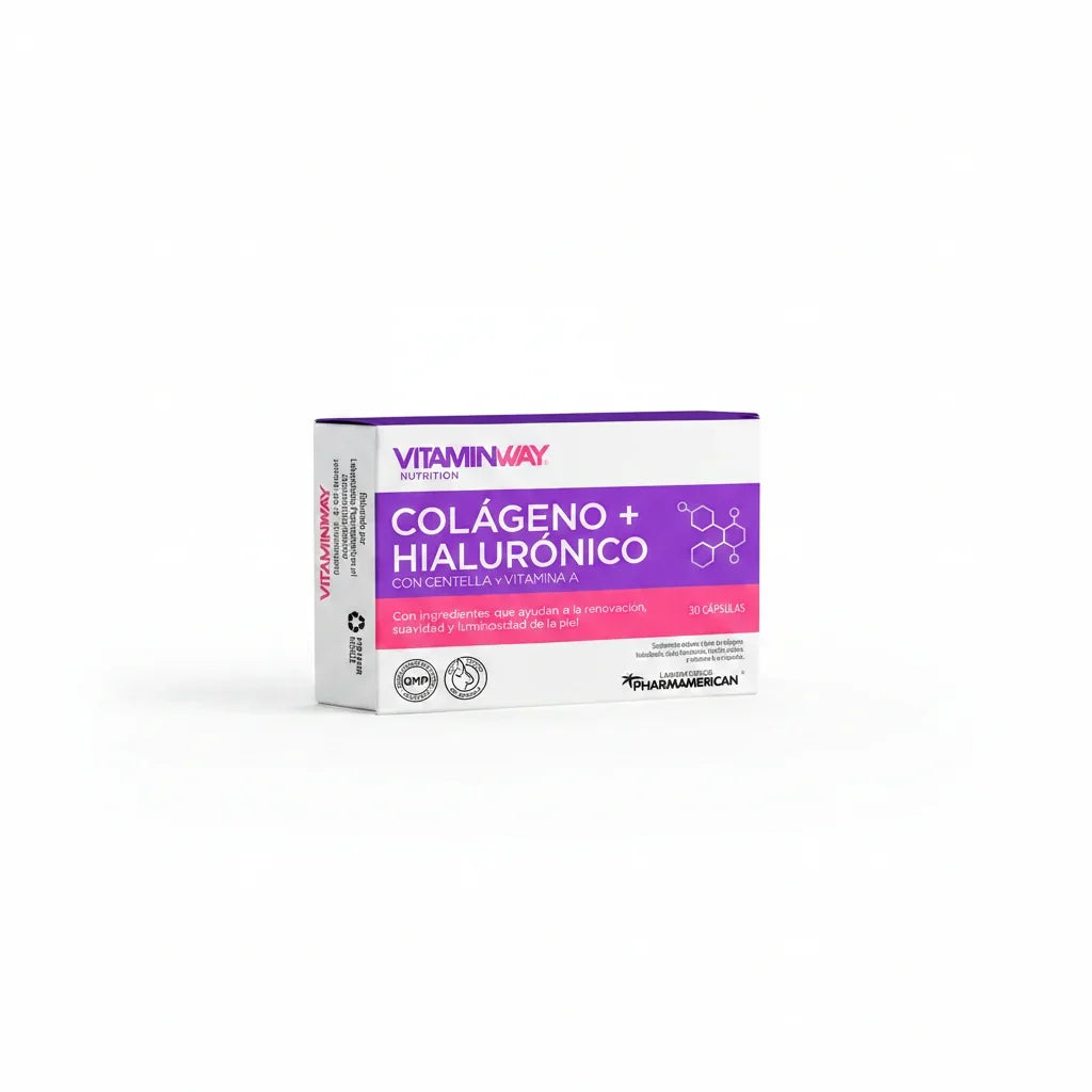 Colágeno + Hialurónico Vitamin Way Con Centella Y Vit A X 30 Sin Sabor Neutro
