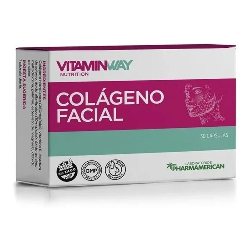 Colágeno Antiage Arrugas Y Líneas De Expresión Vitamin Way Sabor No
