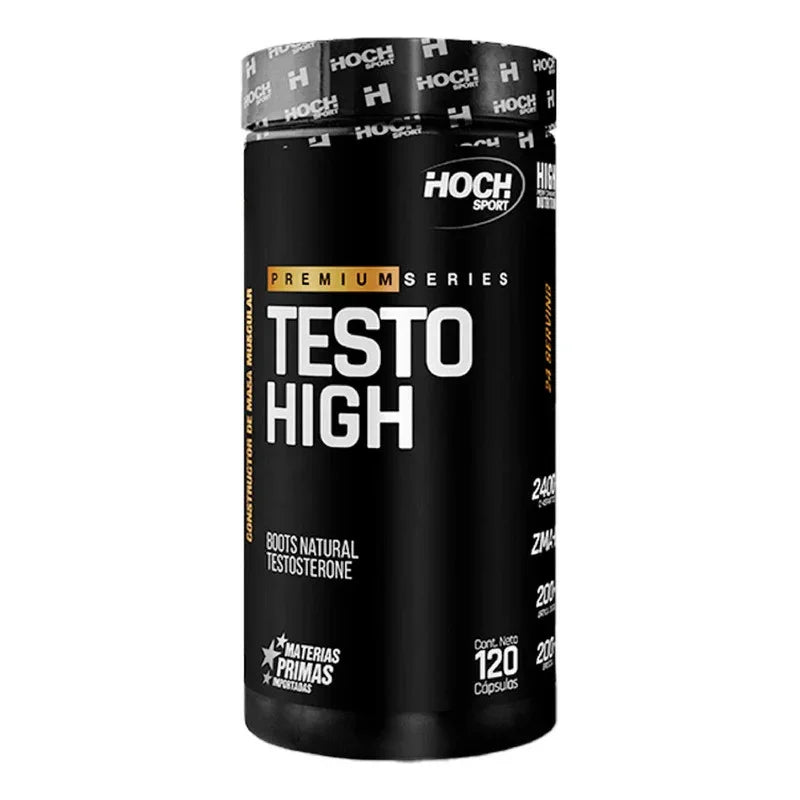 Testo High Hoch Sport Boost Natural 120 Cap Sabor Sin Sabor N/a