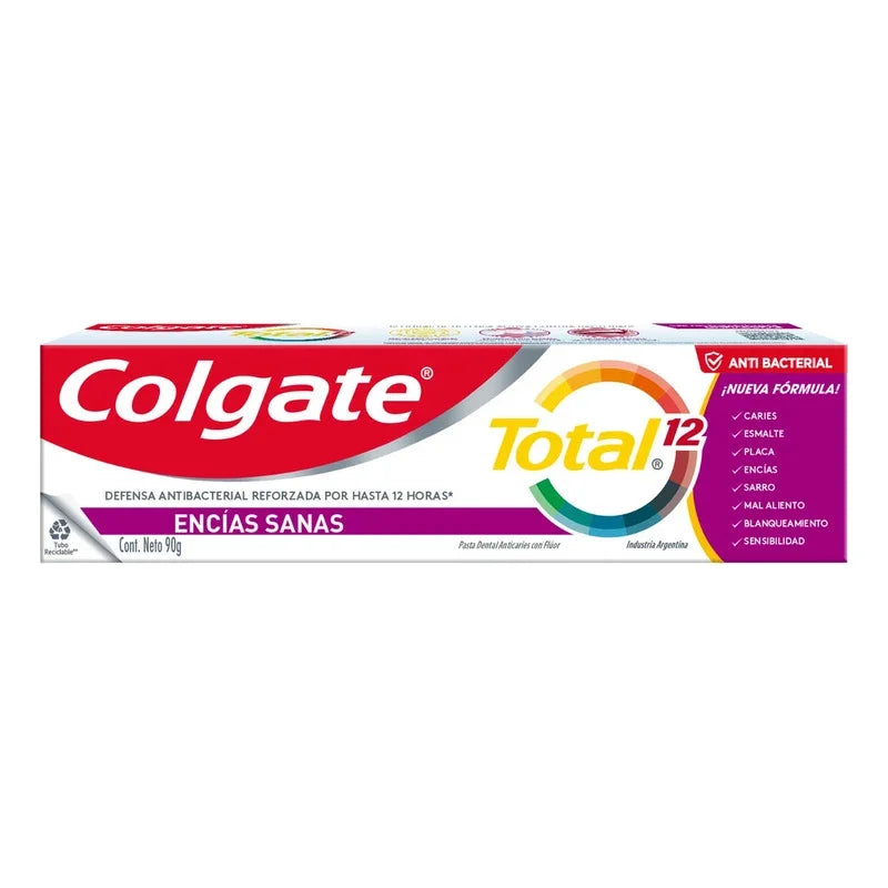 Pasta Dental Colgate Total 12 Total Encías Reforzadas 90 g