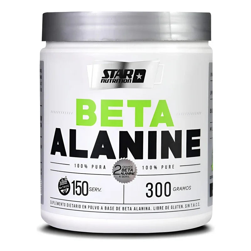 Beta Alanina 300g Star Nutrition Sin Sabor