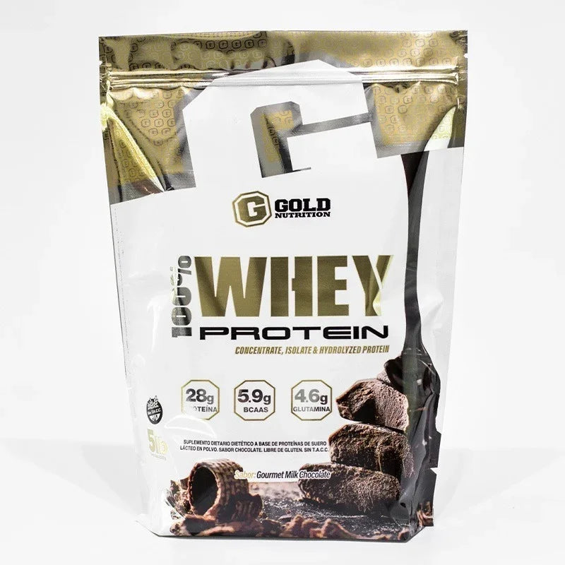 Whey Protein 100% 5lbs Gold Nutrition Proteína Chocolate