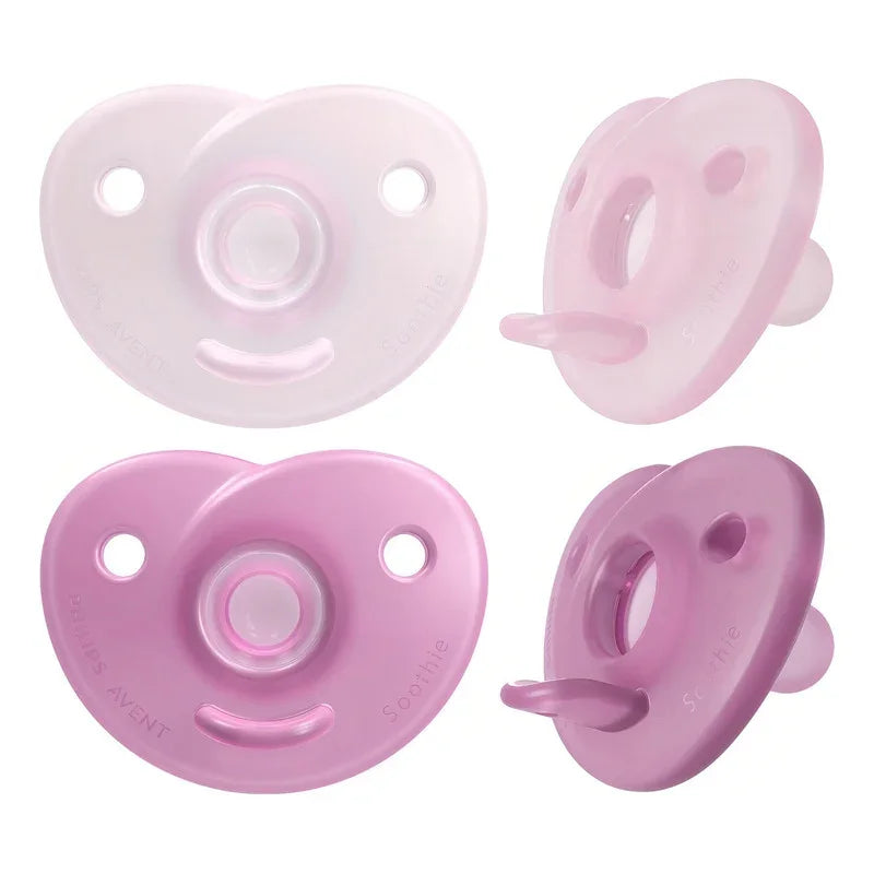 Chupete Philips Avent Soothie Scf099/22 0-6m X2 Color Rosa Soothie Período De Edad 0-6 Meses