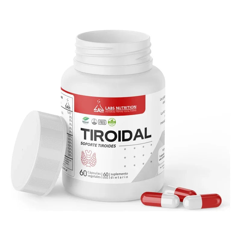 Tiroidal X 60 Cápsulas (apoyo Tiroides) Sabor Sin Sabor