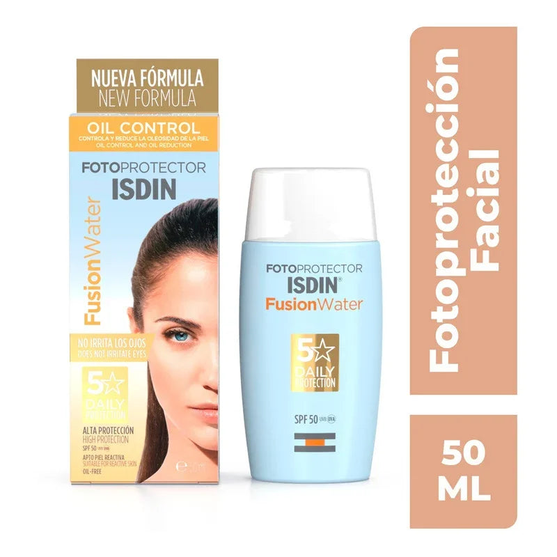 Isdin Fotoprotector Spf50+ Fusion Water Toque Seco X 50 Ml