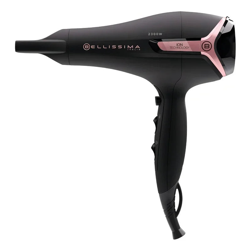 Secador De Pelo Bellissima K9 2300 Ion Plus Dc Negro