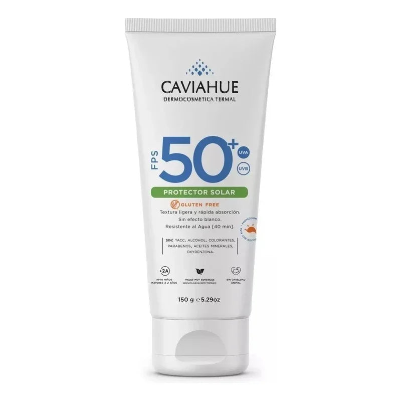 Caviahue Protector Solar Fps 50+ Gluten Free 150 Gr