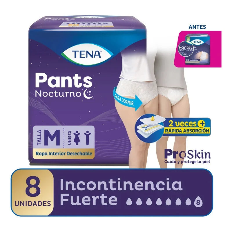 Tena Nocturno Ropa Interior Pants Mediano Unidad 8