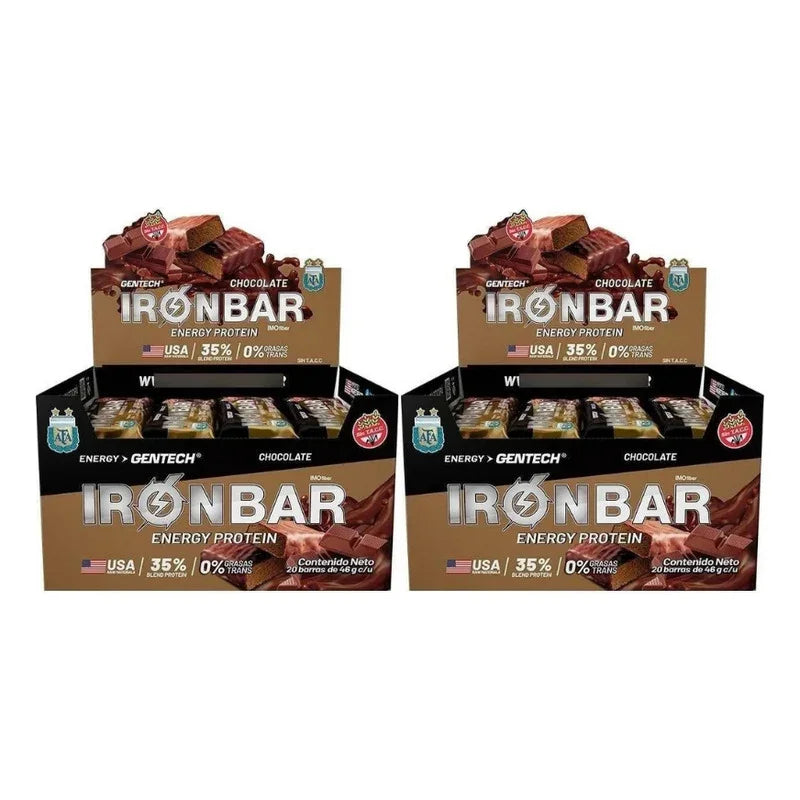 Iron Bar Chocolate Pack X2 Chocolate