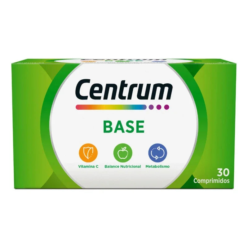 Centrum Base Multivitamí­nico Multimineral Suplemento 30comp Sabor No