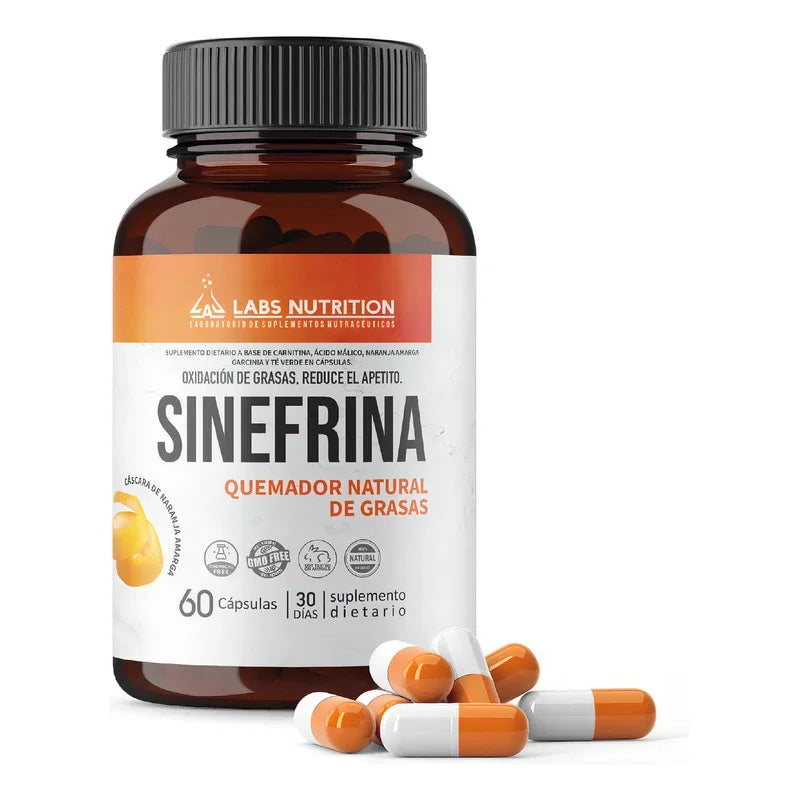 Sinefrina Quemador De Grasas Labs Nutrition 60 Cápsulas Sin Sabor