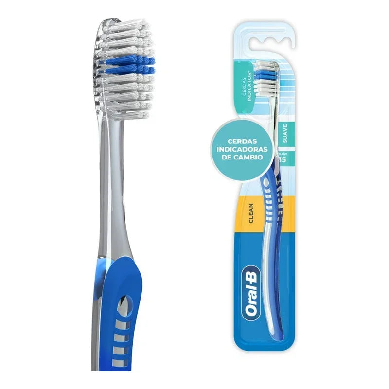 Cepillo Dental Oral - B Con Cerdas Indicadoras