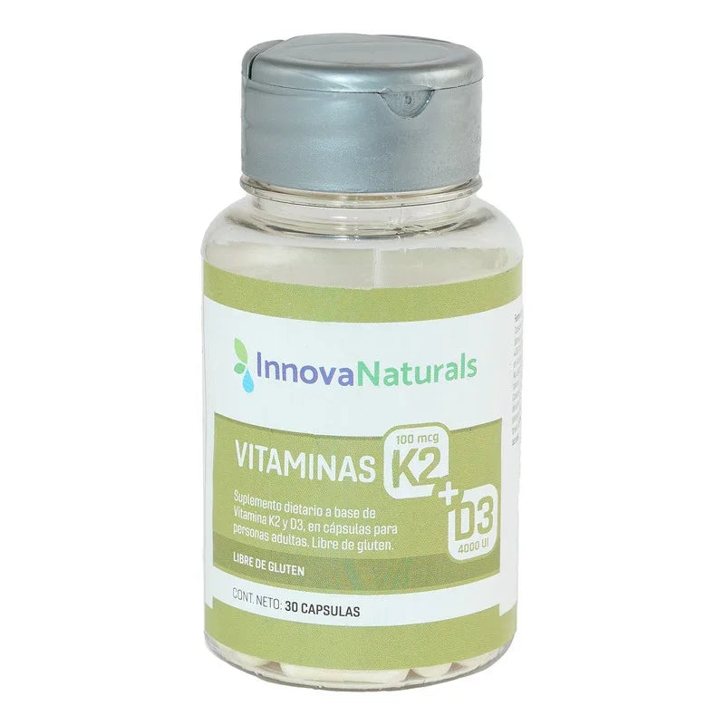 Vitamina K2+d3 X30caps Innovanaturals Sabor Sin Sabor