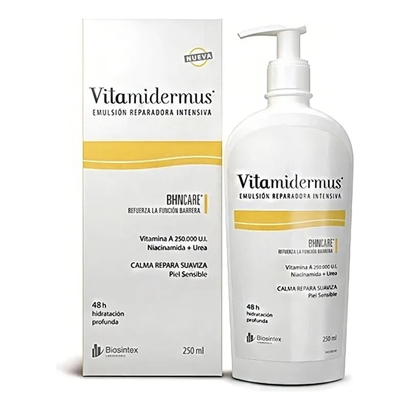 Vitamidermus Repararación Intensiva Corporal Emulsión X250ml