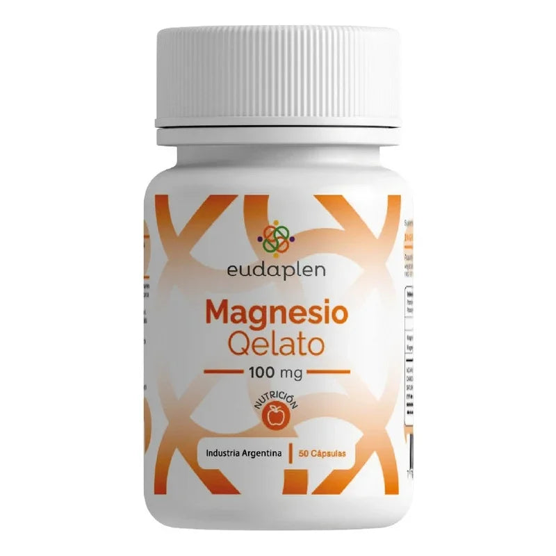 Magnesio Qelato - 50 Servicios - Eudaplen Sabor Sin Sabor Neutro