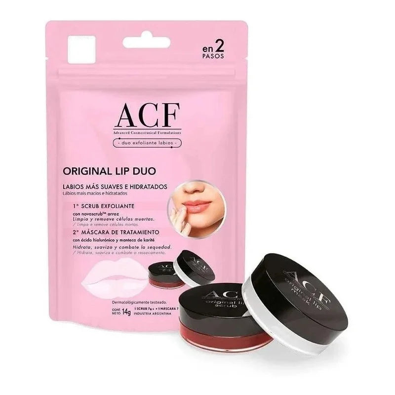 Acf Duo Exfoliante Labios Original Lip Duo Acido Hialuronico