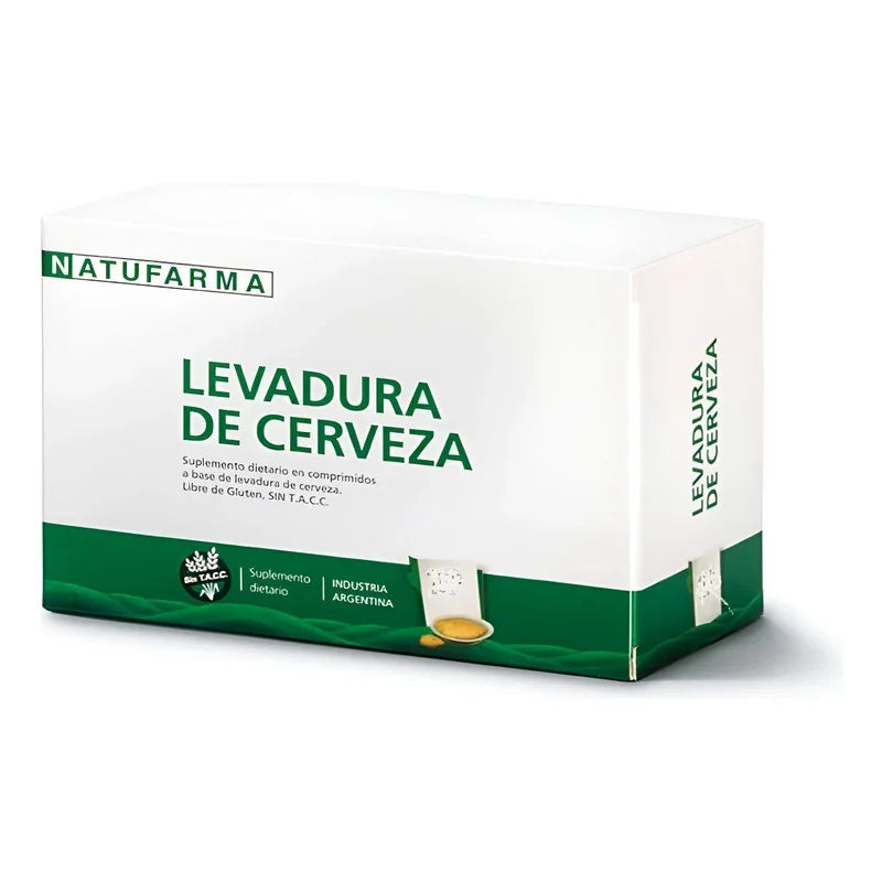 Levadura De Cerveza X 40 Comp. Natufarma Sin Tacc