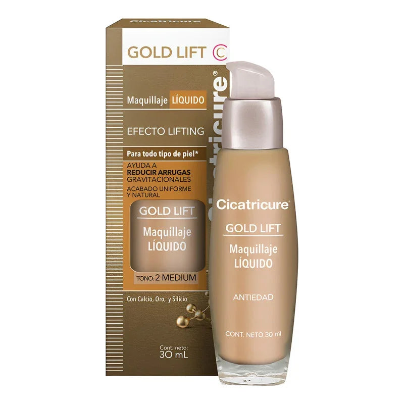 Base De Maquillaje Líquida Cicatricure Gold Lift - 30ml