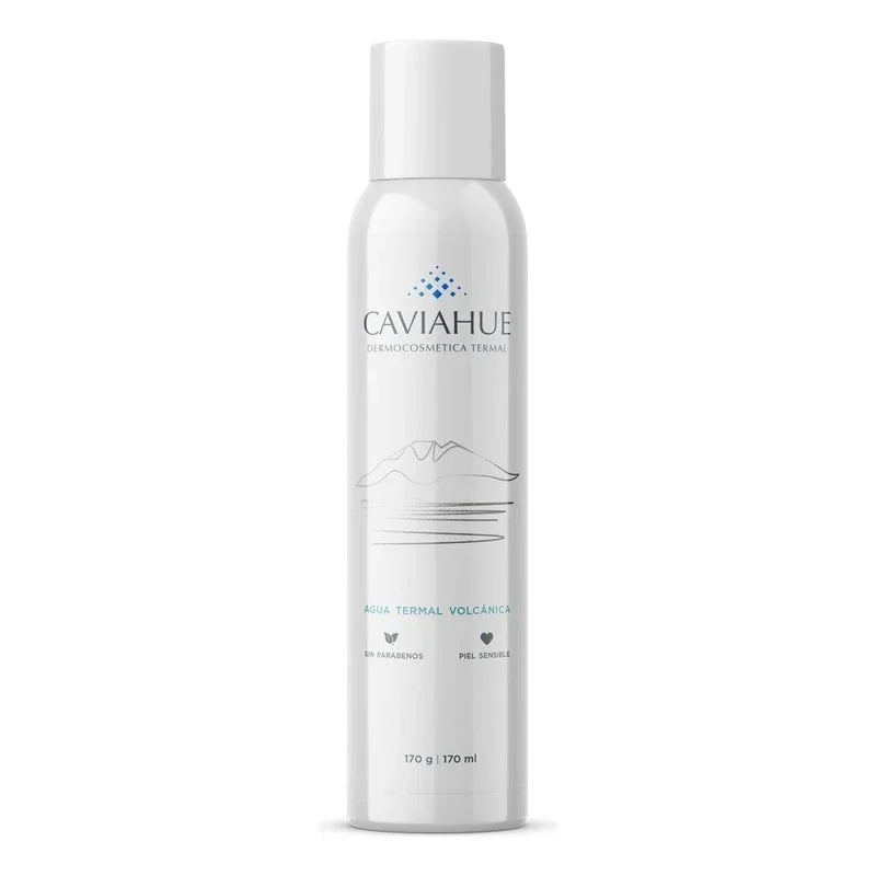Agua termal volcánica Caviahue para piel sensible, sin parabenos, 170 ml, cosmética dermocosmética