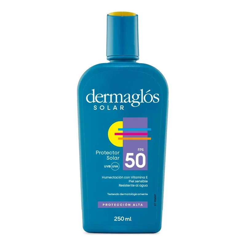 Dermaglós Protector Solar Fps50 Emulsión 250ml