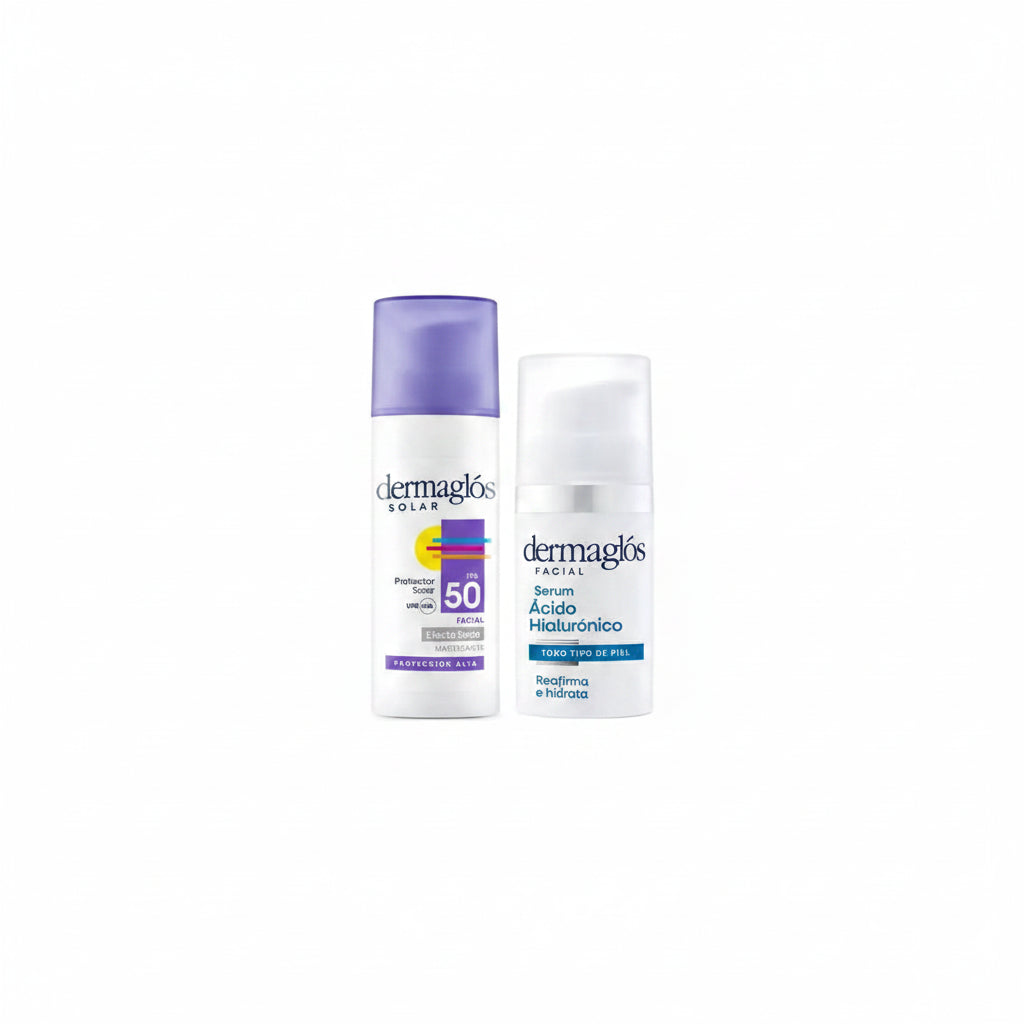 Dermaglós Combo Hidratación Y Protección Solar Facial