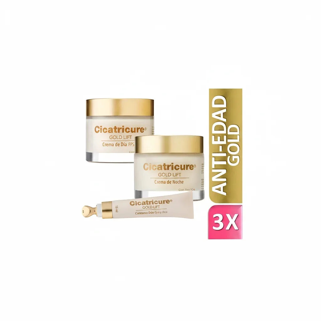 Combo Cicatricure Gold Lift Crema De Dia + Noche + Ojos