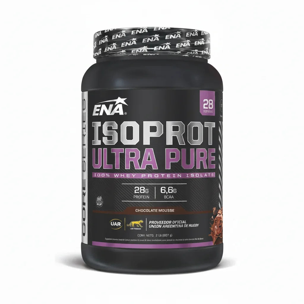 Suplemento ENA Sport Whey protein Isoprot 907g en Polvo Sabor Chocolate Mouse Rapida Asimilacion