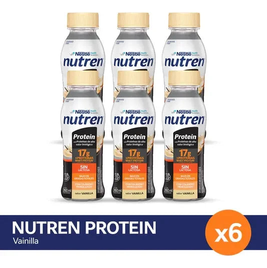 Nutren Protein Vainilla Pack 6x260ml Vainilla