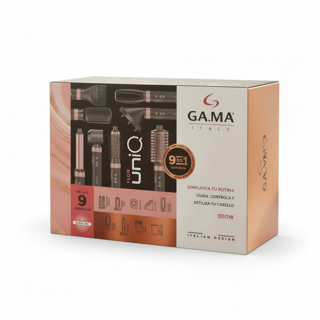 Gama Italy Multistyler Uniq Flow 9 En 1 Gris Oscuro
