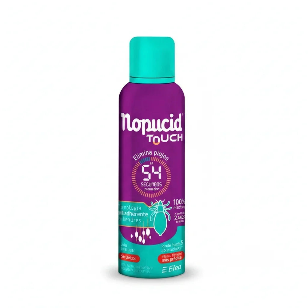 Nopucid Touch Aerosol Elimina Piojos 54 Segundos 145ml