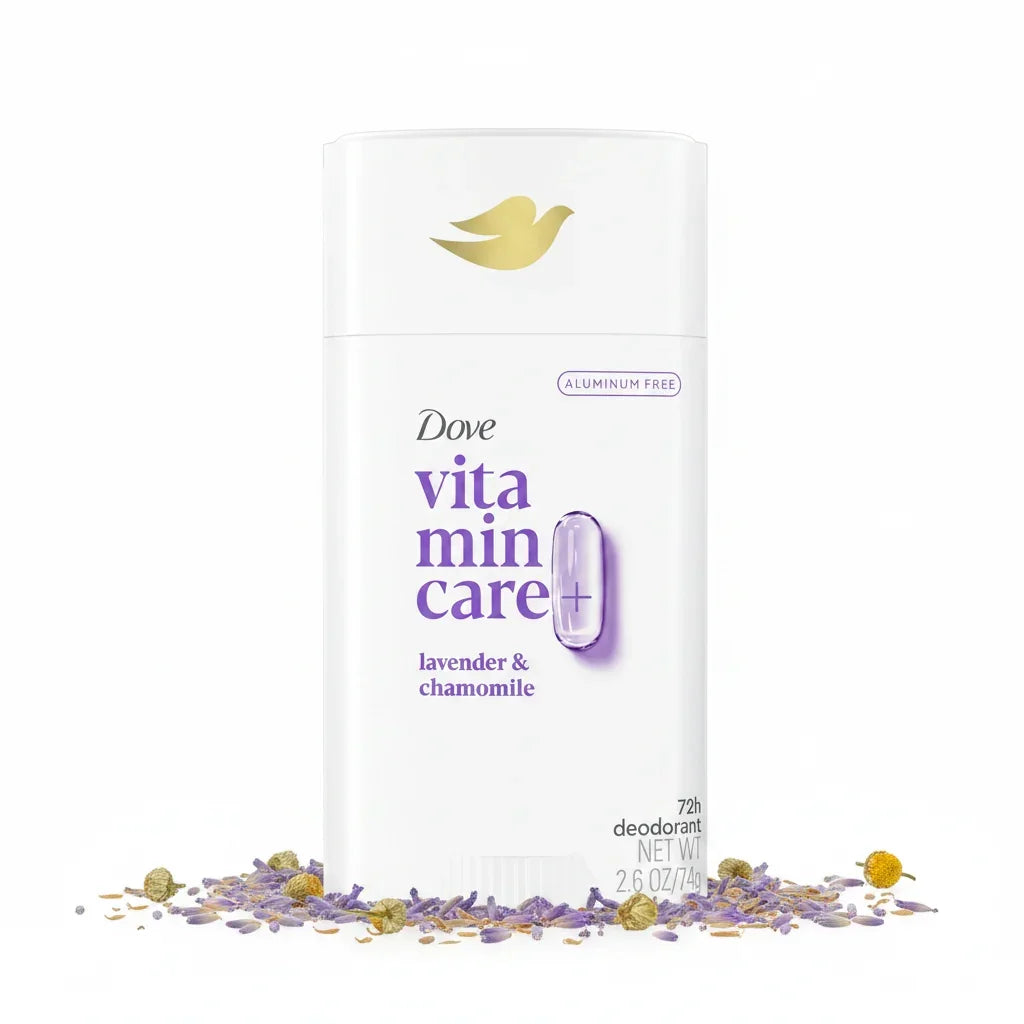 Desodorante Dove Vitamin Care Lavanda Y Manzanilla 72 Hrs