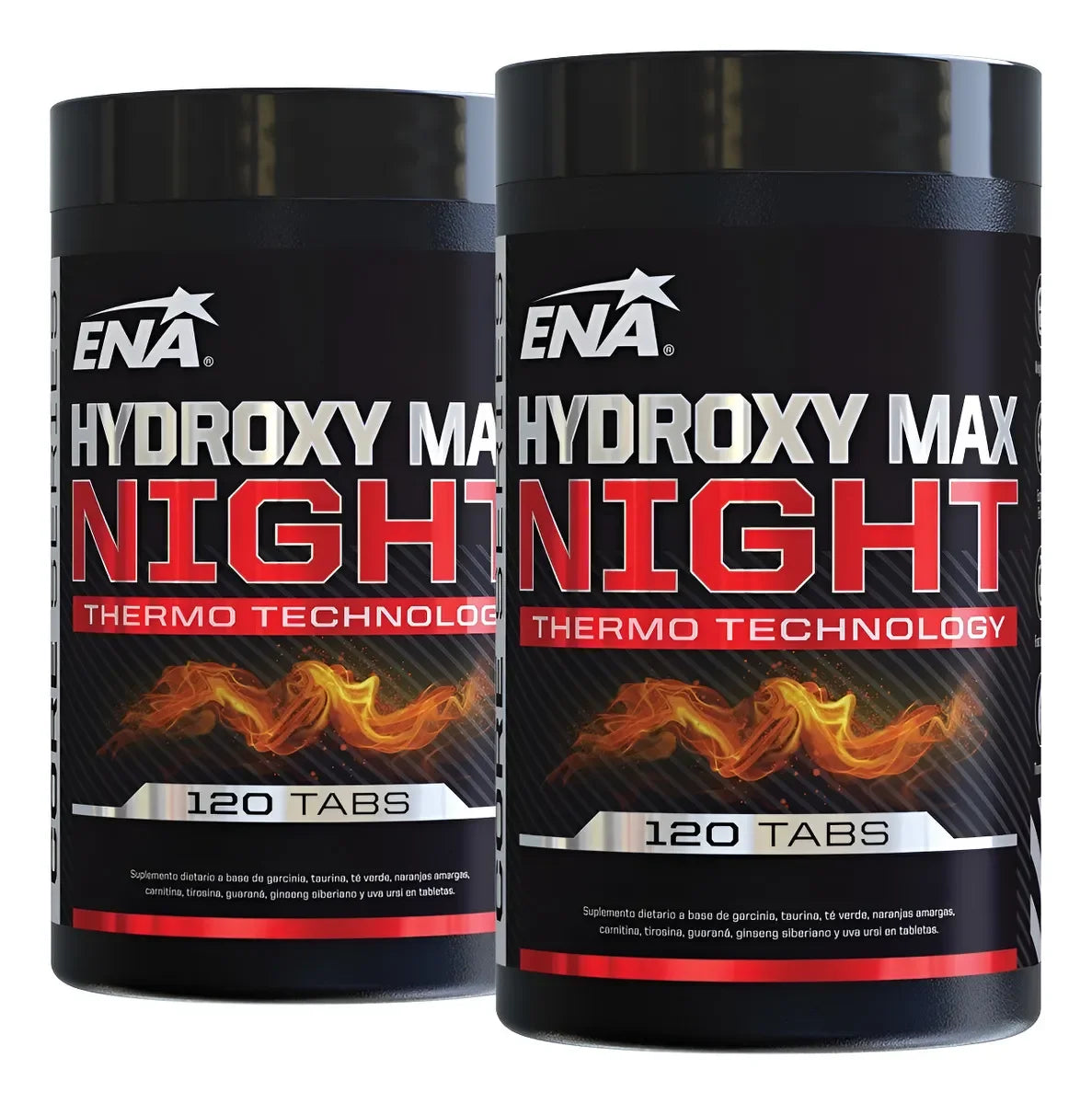 Hydroxy Max Night Ena X 120 Tabs Quemador Termogenico X 2 Unidades