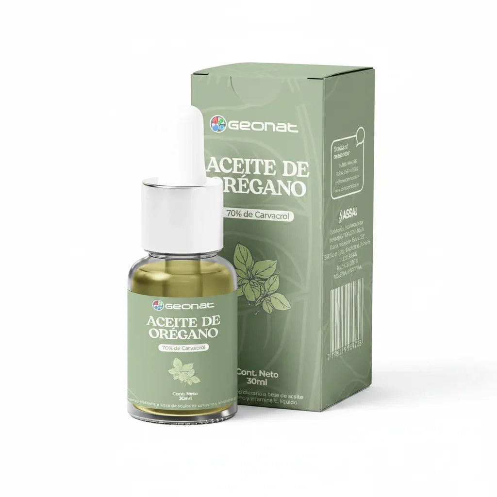 Aceite De Orégano - 30ml - Geonat Oregano