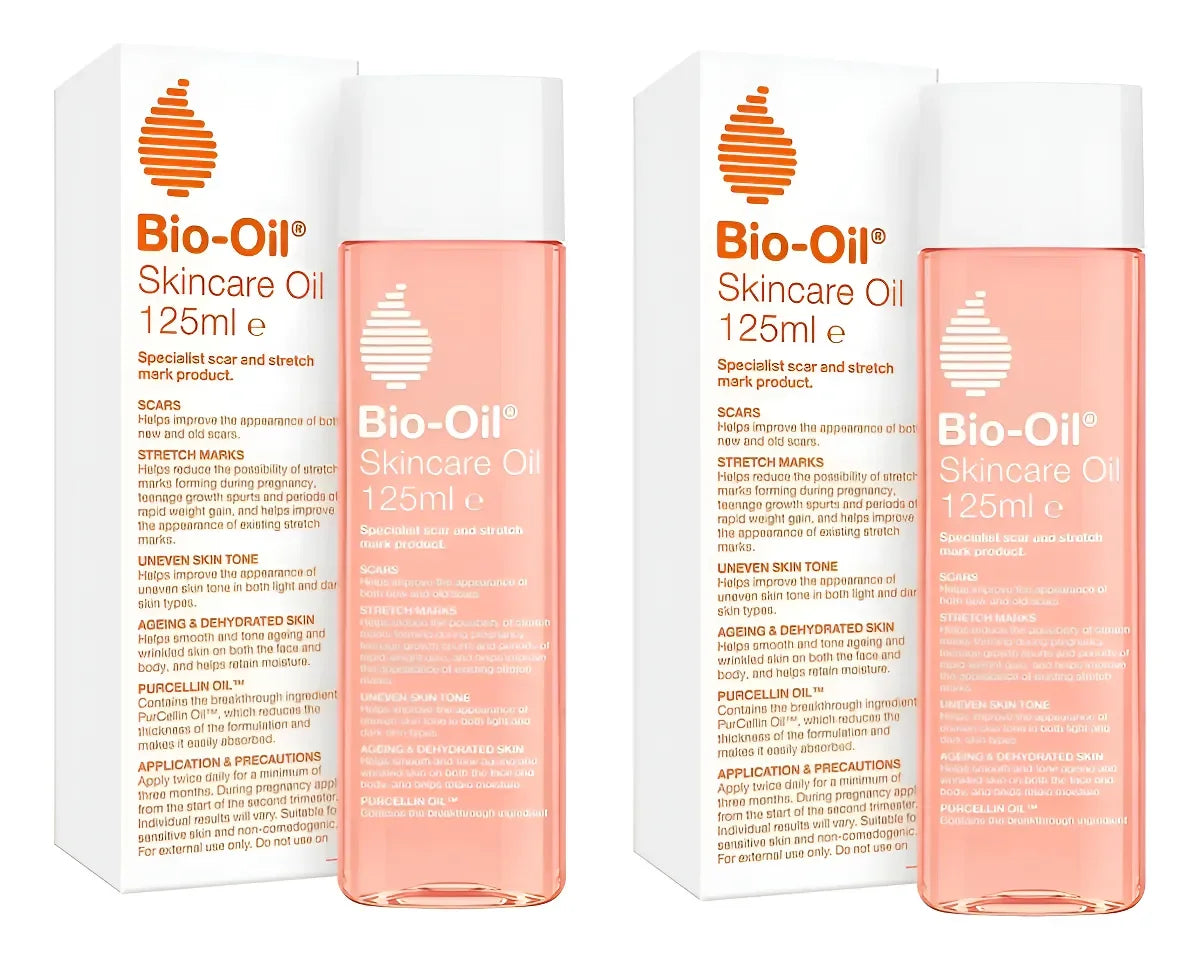 Pack X 2 Bio Oil Skin Tratamiento Cicatrices Estrías Manchas Todo Tipo De Piel Dia/ noche