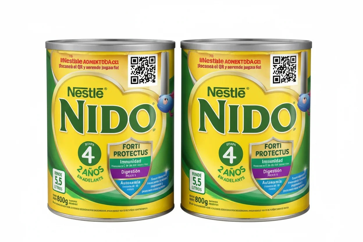 Nido® 4 Leche Infantil En Polvo Con Prebio3 Combo x2 Unidades