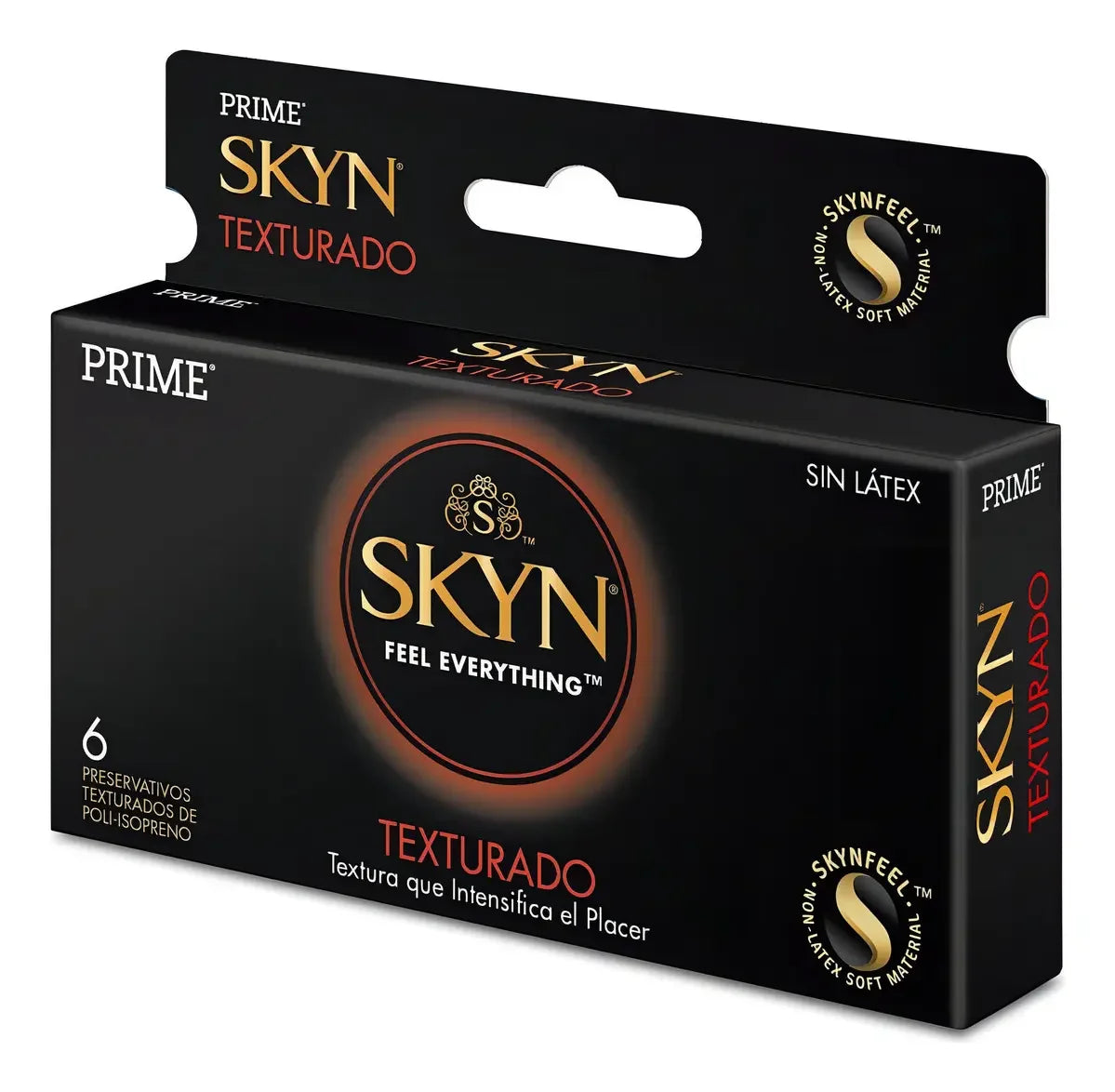 Preservativos Prime Skyn Texturado Sin Latex X 6 Unidades
