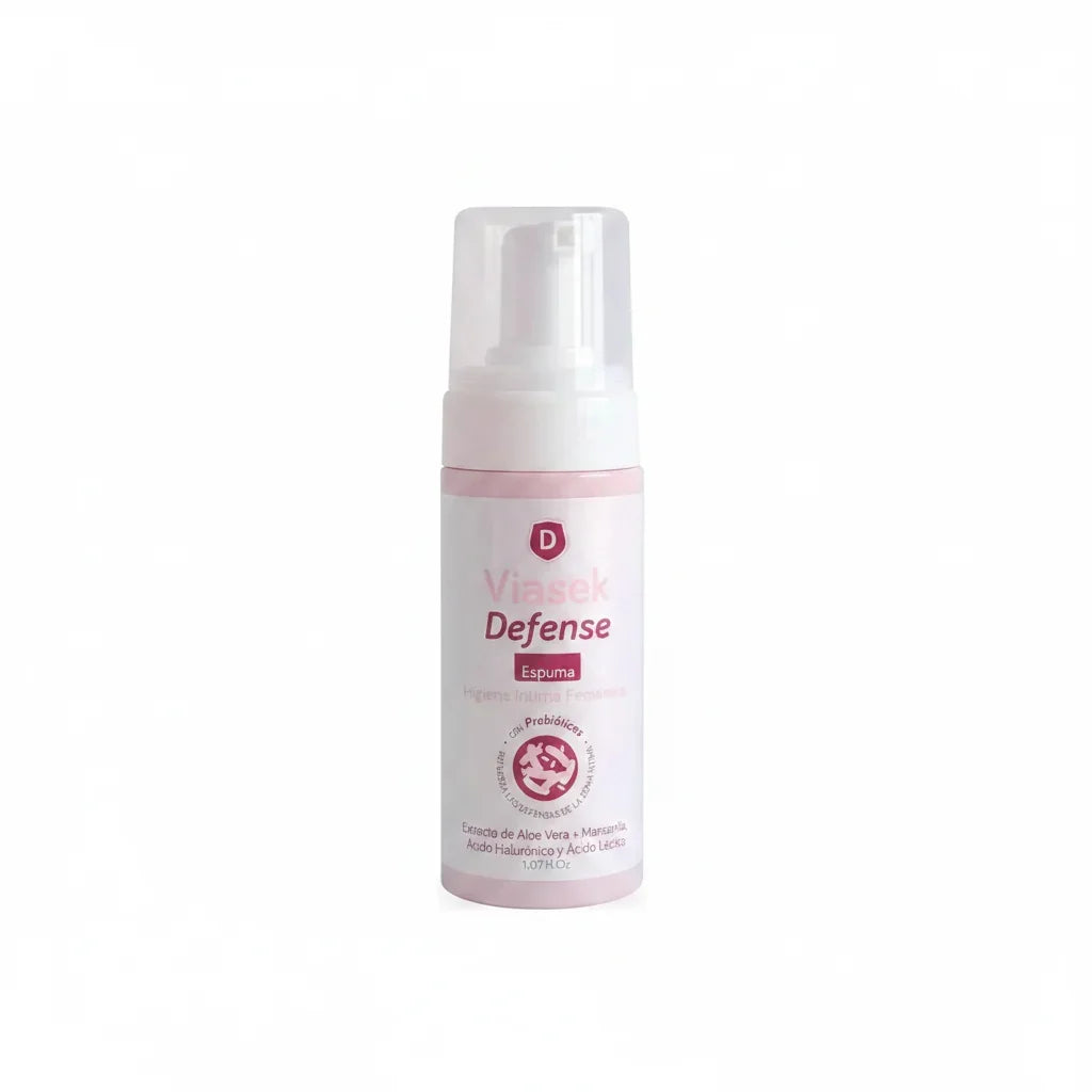 Viasek Defense Espuma Higiene Intima Con Prebióticos X150 Ml