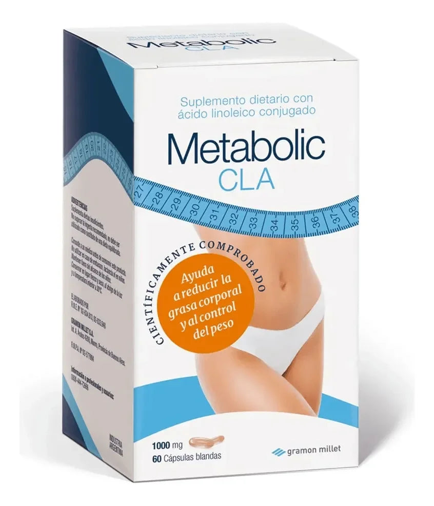 Suplemento En Cápsulas Gramon Millet Metabolic Cla Adelgazante En Caja 60 Un