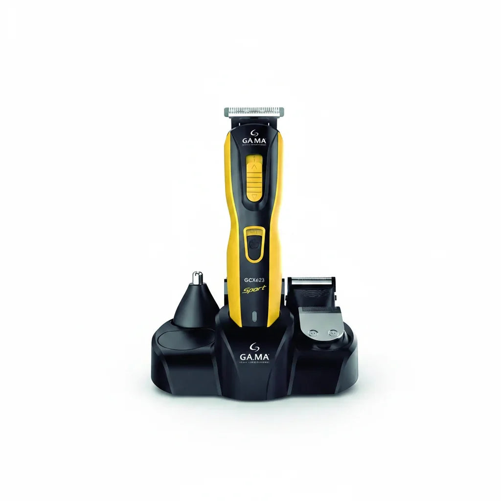 Cortadora de Pelo G.A.M.A GCX623 Inalámbrica Multistyler Amarilla