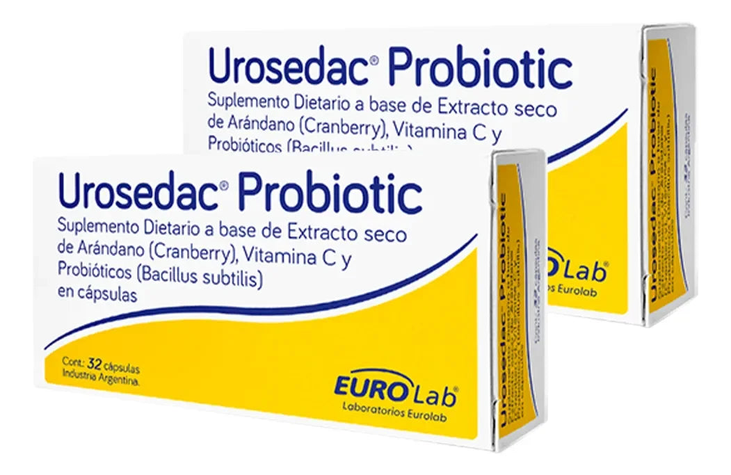 Pack  X2 Urosedac Probiotic cßpsx32