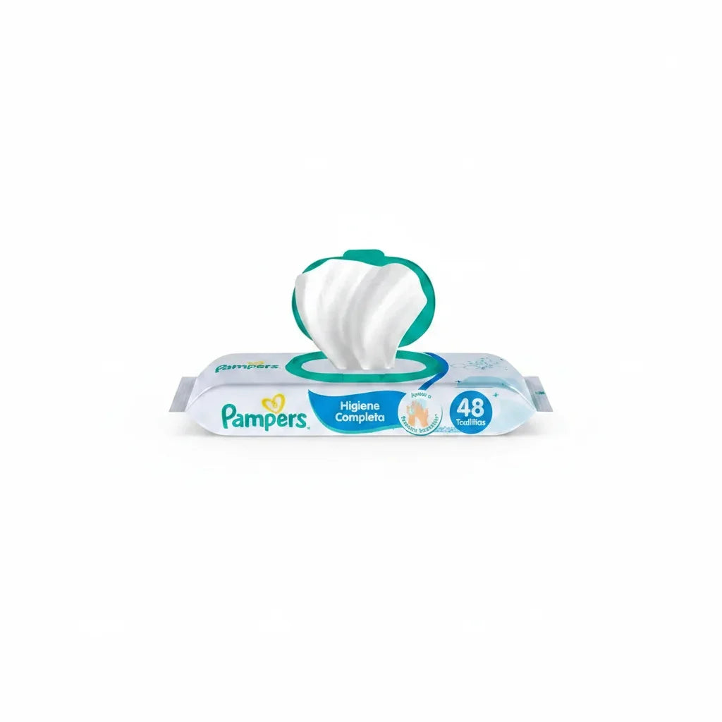 Toallitas Húmedas Pampers Higiene Completa 48 Unidades