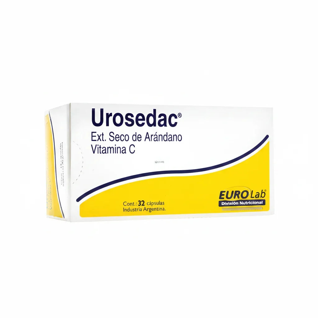 Urosedac Eurolab Suplemento Nutricional Extracto Arándano 32 Cápsulas Sin Sabor