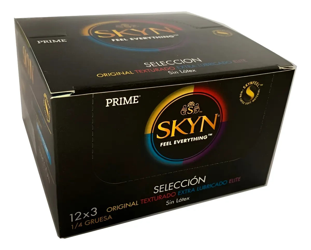Preservativos Prime Skyn Sin Látex X36u (12x3) | Mayor Calor