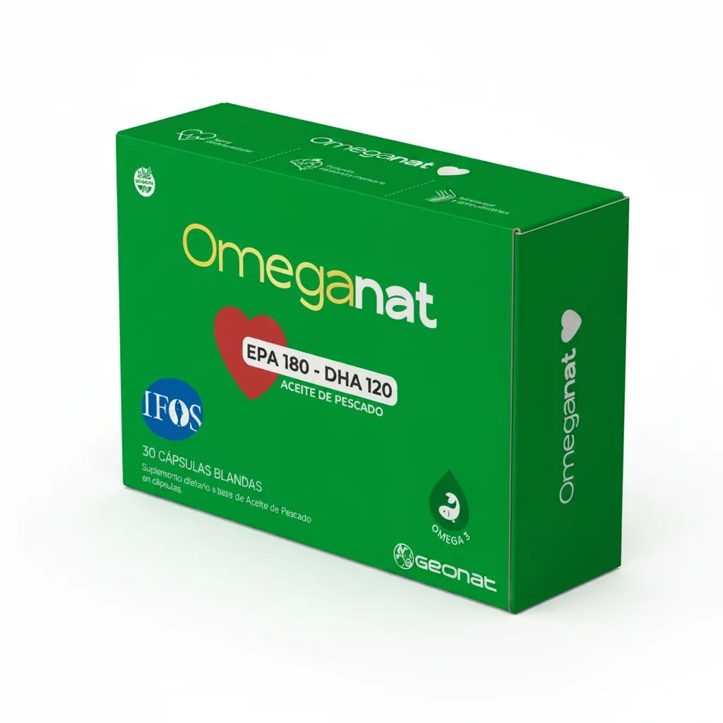 Omega 3 Aceite De Pescado X 30 Cápsulas - Geonat