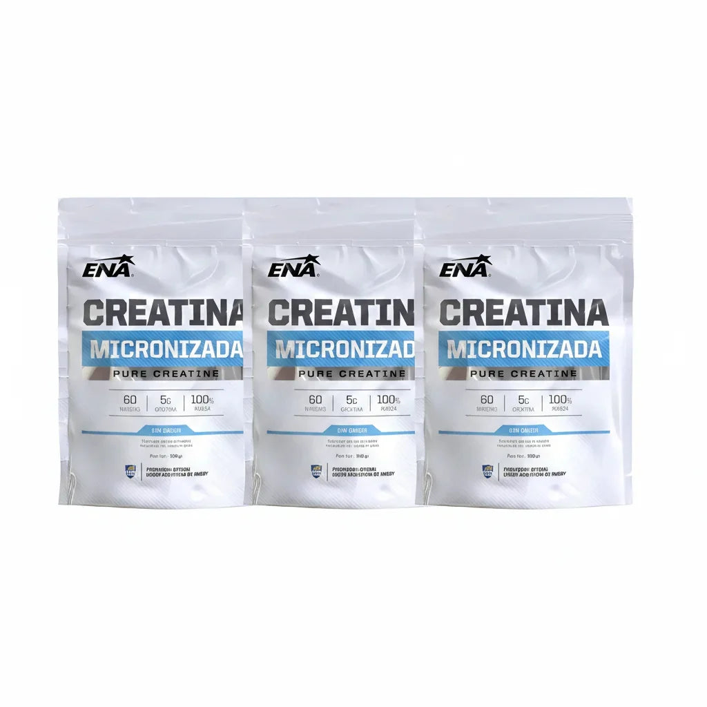 Combo X3 Ena Sport Creatina Micronizada Pura Neutra 300g