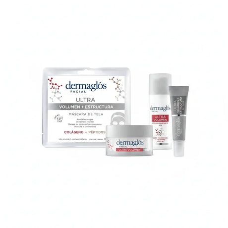 Dermaglós Rutina Completa Ultra Volumen De Cuidado Facial Momento De Aplicación Día Tipo De Piel Seca